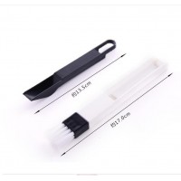 Household Multi-function 2 in1 Dustpan Tool Window Groove Gap Door Keyboard Cleaning Brush for bugs